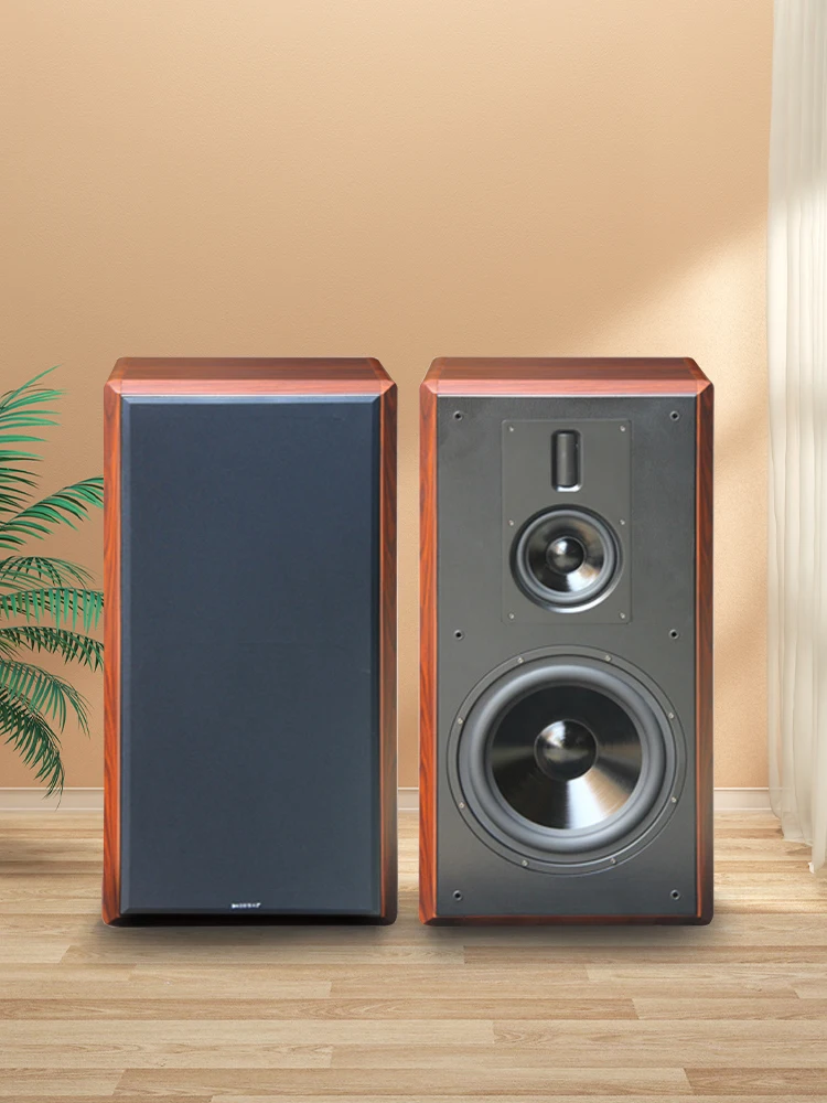 Głośnik półkowy 10 cali 200W Trójdrożny sprzęt audio 4 Ohm Pasywna obudowa audiofilskiego głośnika do systemu kina domowego, studia muzycznego (10inch 1 Piece) — Zdjęcie 2 z 2