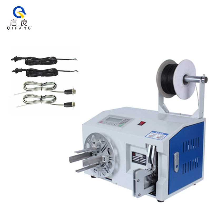 

5MM-30MM Fully automatic Multi-functional cable Winding and tying machine Wire Twist Tie Machine cable coil bunding equipment