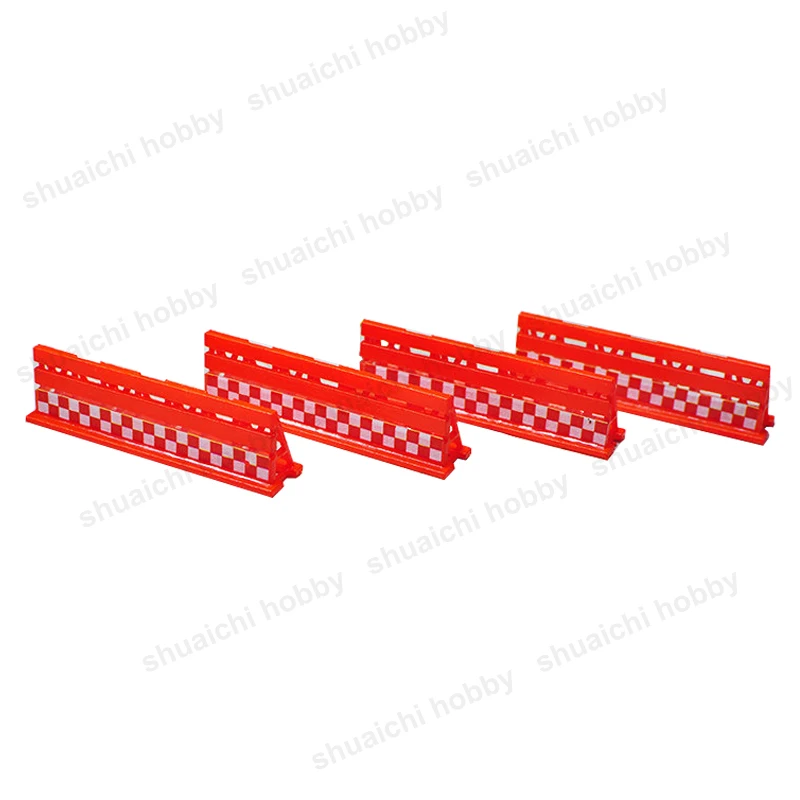 1/400 Scale Isolation Barrier Model 40x13mm Simulated Guard Rail Airport Ground Support Equipment for Static Diorama Display