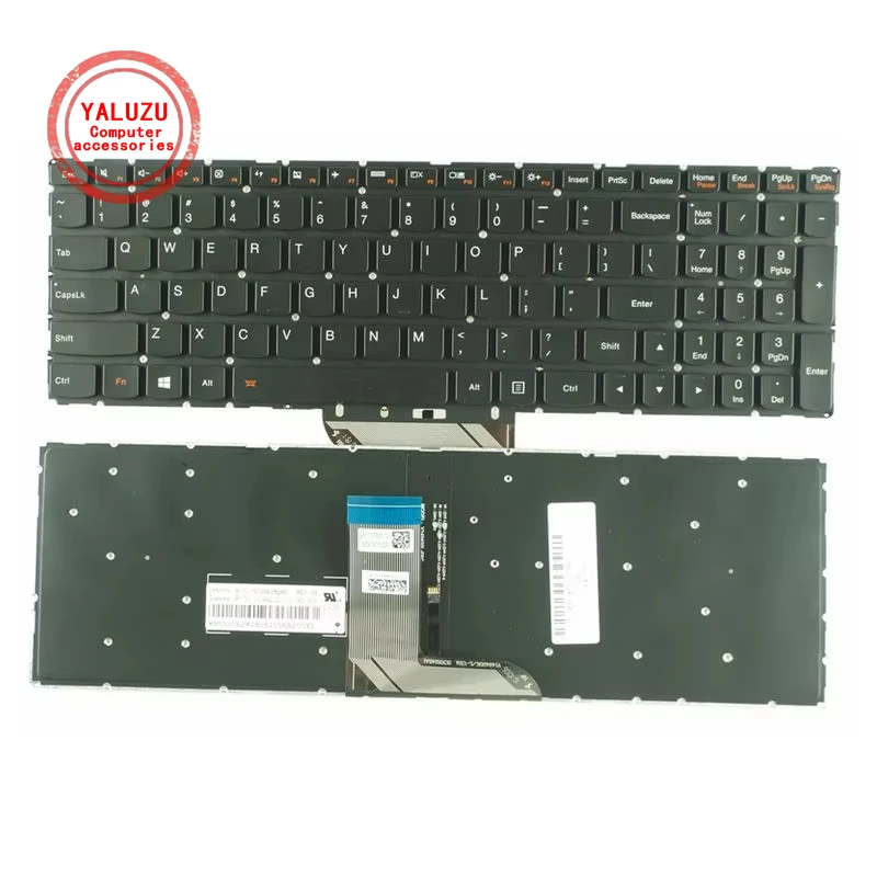 US Laptop Keyboard For Lenovo IdeaPad 700-17ISK 500S-15ISK M51-80 FLEX3-15 700-17 700-15 700-15ISK Series With Backlit