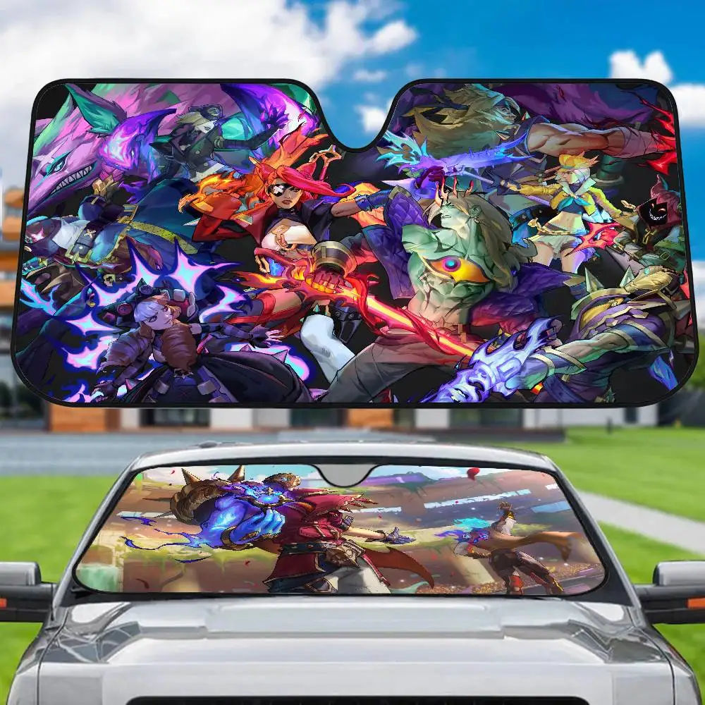 

Soul Fighter мультфильм игры солнцезащитный козырек лобовое стекло 3D пленка плед подарок новинка автомобильный козырек на переднее окно 70x130 см солнцезащитный козырек солнечная защита