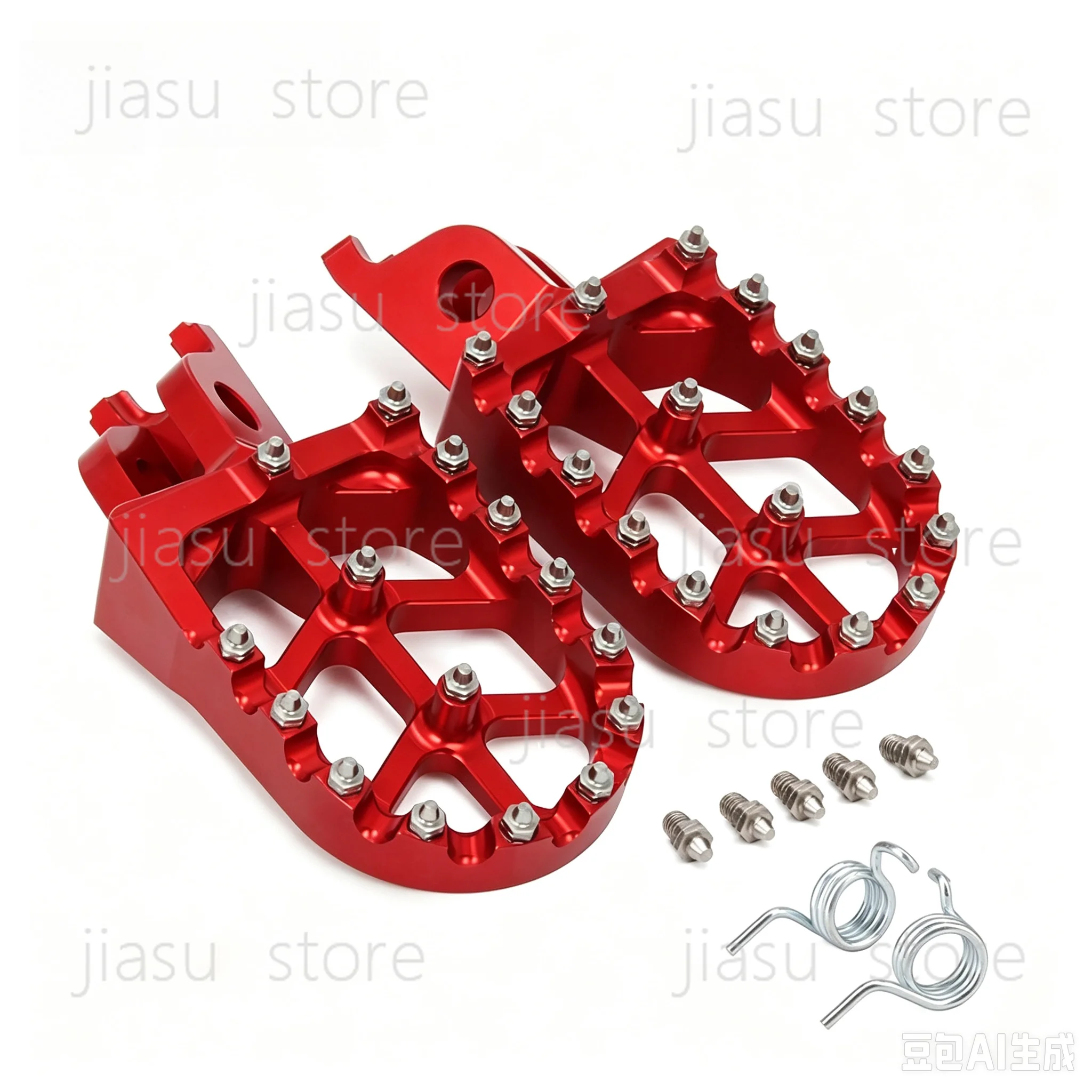 Suitable for CR/CRF/125/250/500/230/450R off-road vehicle motorcycle CNC aluminum alloy pedal