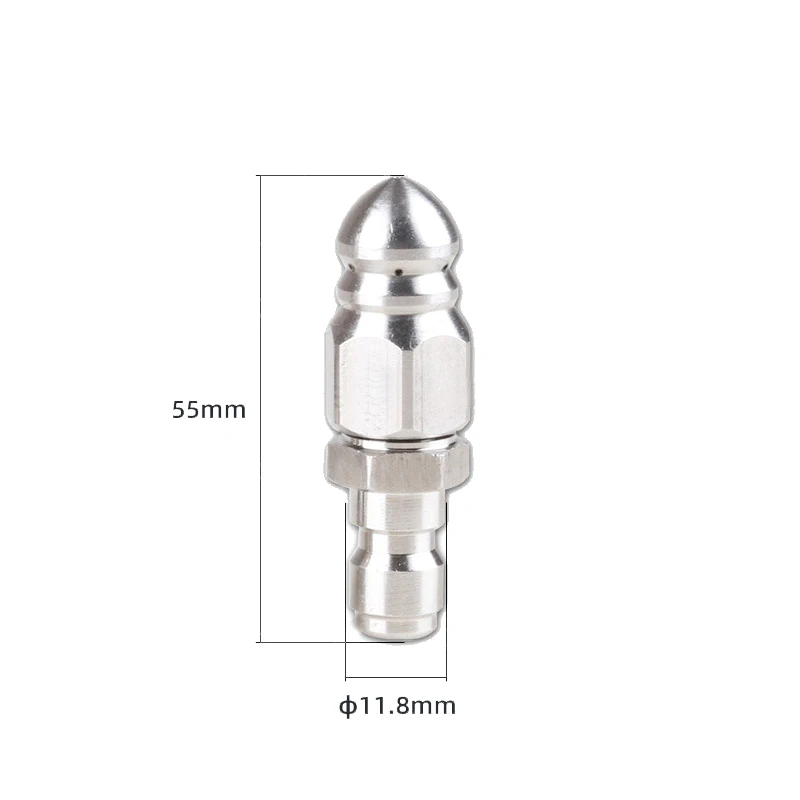 G1/4 "Snelle aansluitmondstuk Rioolreiniging Hogedrukreiniger Mondstuk Riool- en rioolslang Mondstuk Wasaccessoires 5.000