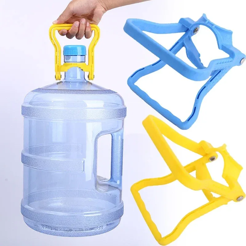  1Pc Bottled Water Handle Energy Saving Thicker Plastic Double Use Bucket Lifting Carrier Bucket Carrier Bottled Water Handling 