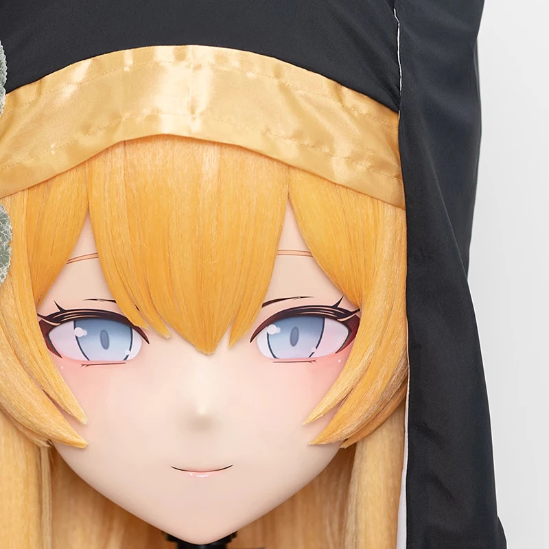 Customize Full Head Resin Cartoon Cosplay BJD Masks Japanese Character Anime Role Play Crossdress Kigurumi Masks