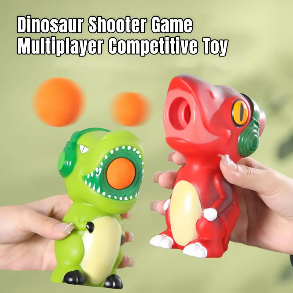 Children Dinosaur Toy Kids Shooter Toy Dinosaur Shooter Toy Set with Ball Launcher Game for Kids Outdoor Garden for Children