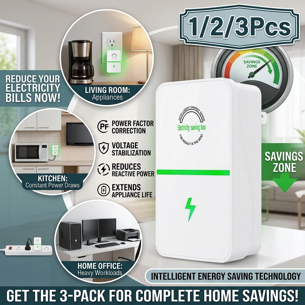 Smart Home Energy Management - 1/2/3Pcs Energy Saving Device Power Saver