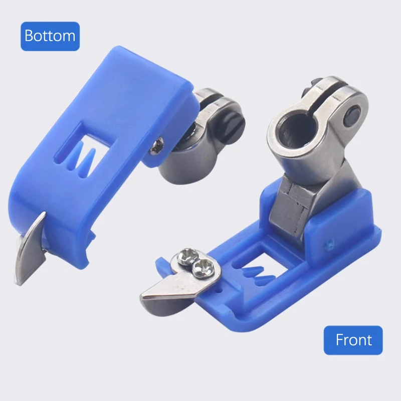 Universal Covering Stitch Maching 5.6mm Plastic Presser Foot Sewing Machine Accessories Three Needle Five Thread Presser Foot