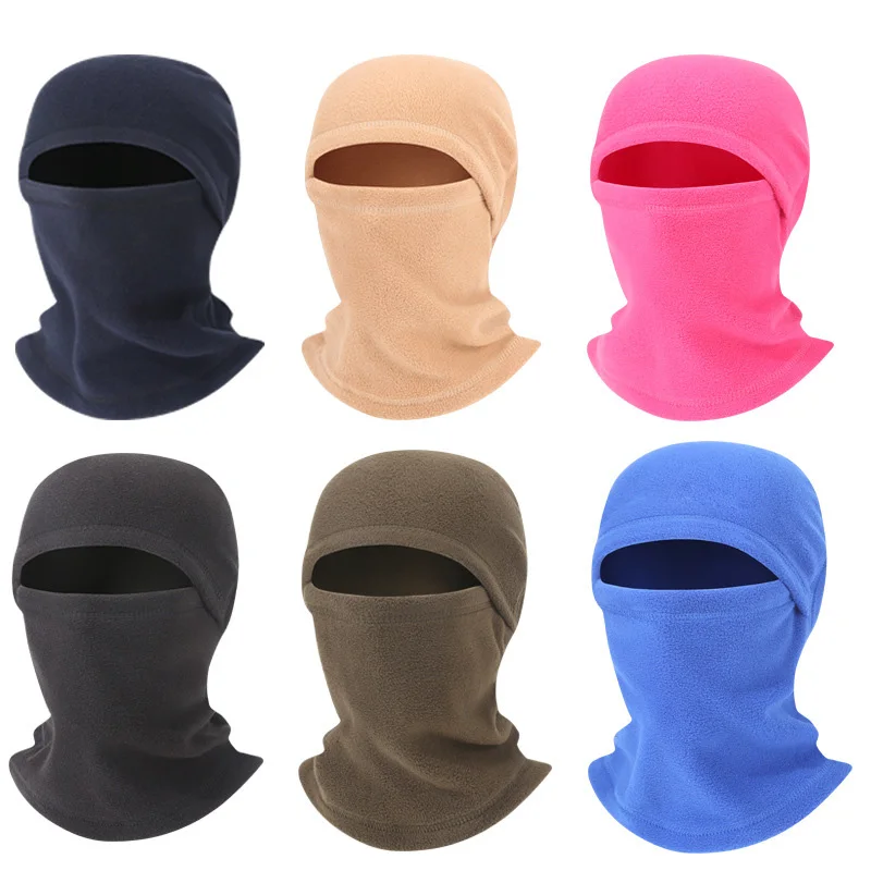 Windproof Ski Mask for Men Thermal Winter Scarf Mask Polar-Fleece Women Neck Warmer Hood for Cycling Cold Weather