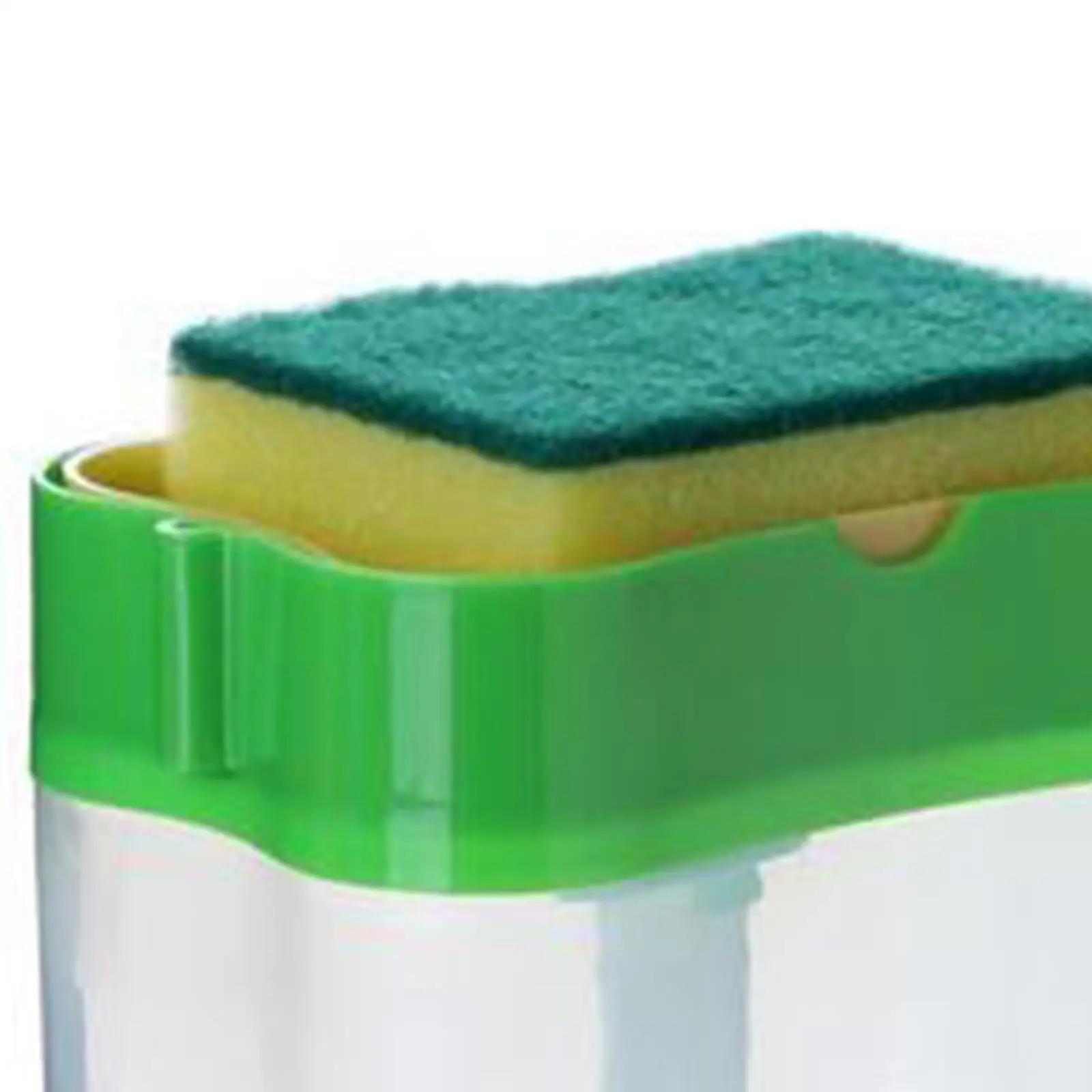 Dish Soap Dispenser and Sponge Holder 2 in 1 Dishwashing Soap Pump Dispenser