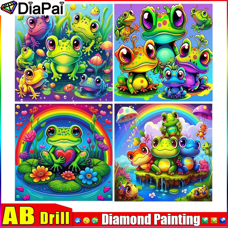 DIAPAI AB 5D Diamond Embroidery Needlework Kit 