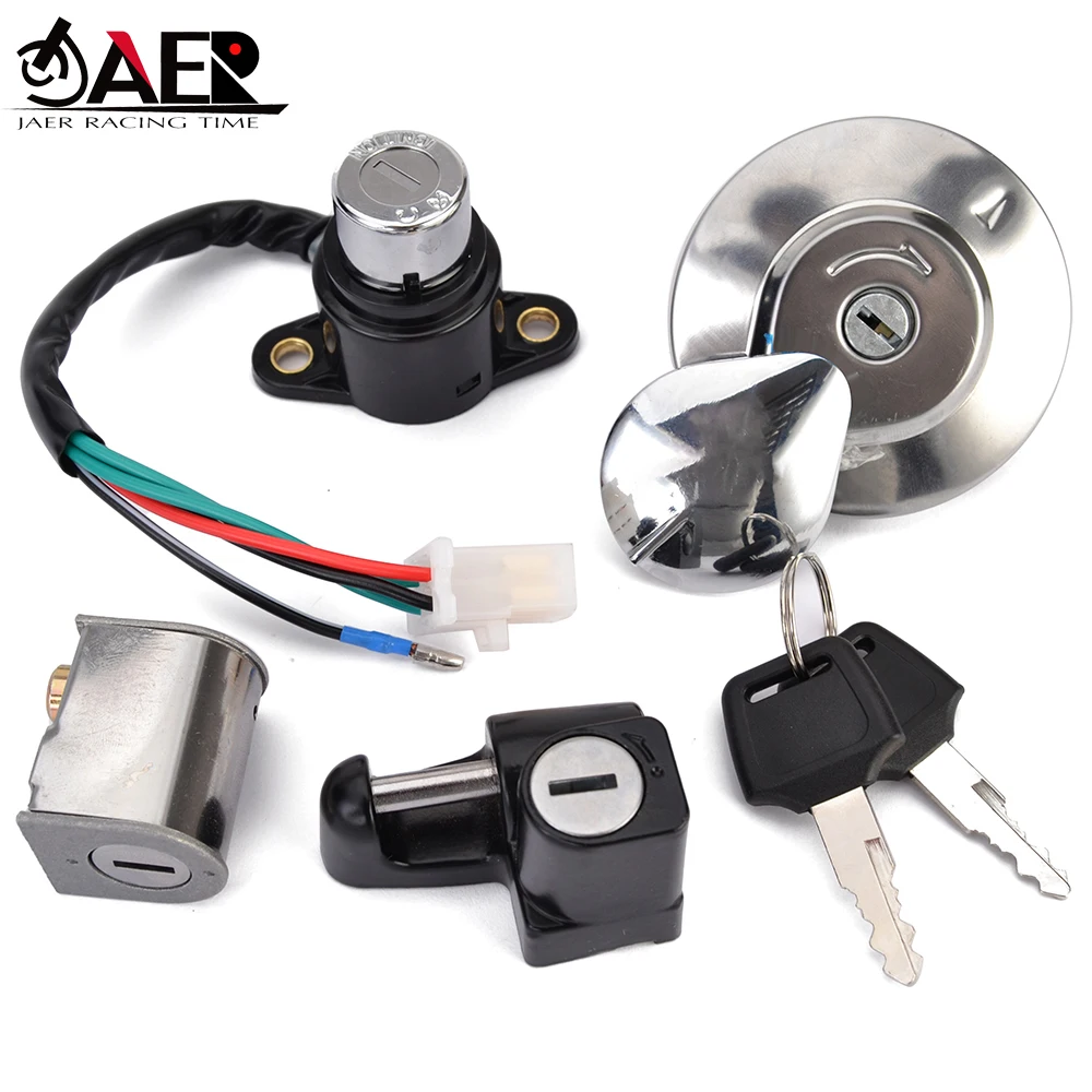 Motorcycle Ignition Switch Fuel Gas Cap Key for Honda CMX250 CMX 250 Rebel 1985-2014 CA125 CA 125 1995-1999