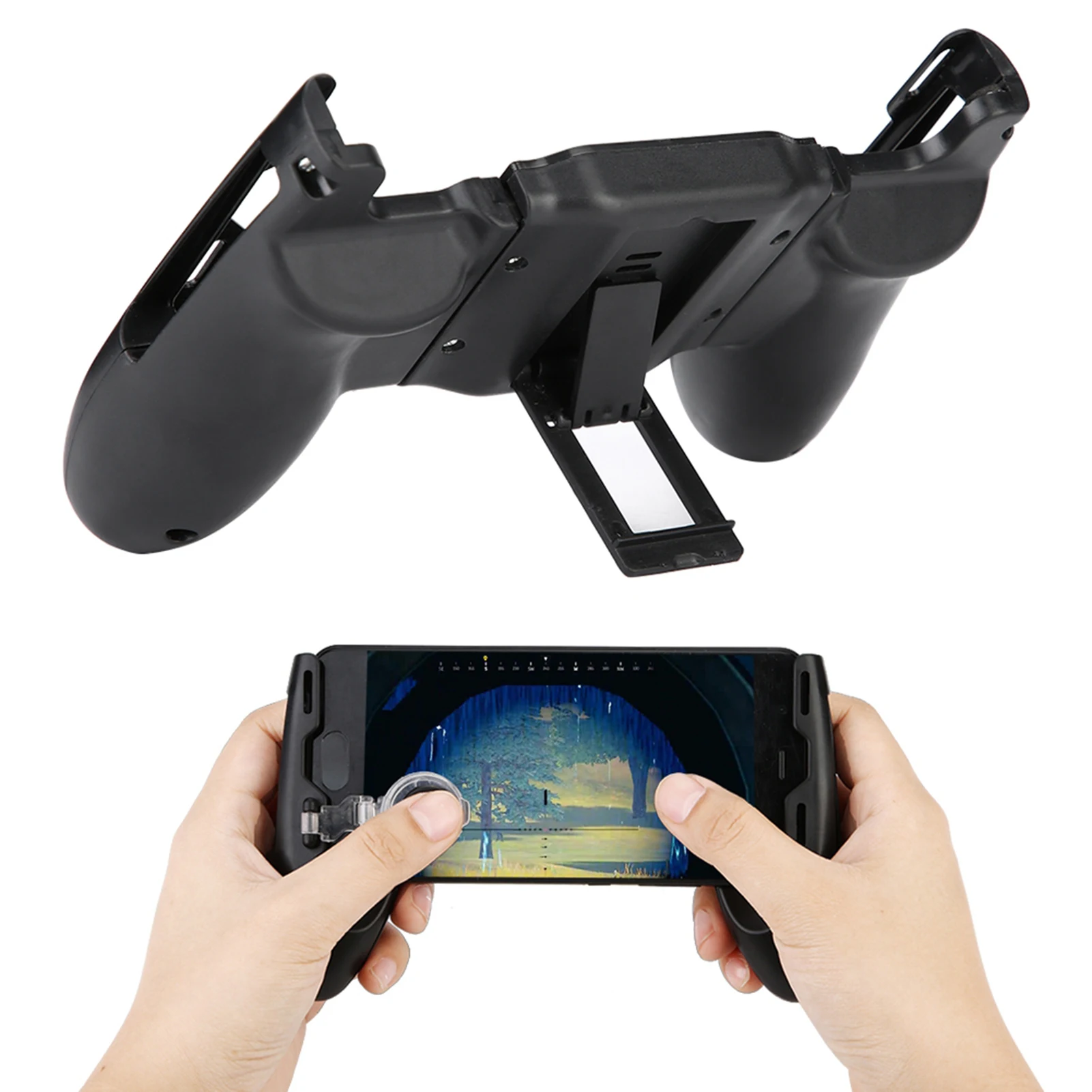 3-in-1 Portable Mobile Gaming Controller Stand, Telescoping Gaming Controller, Mobile Gaming Controller