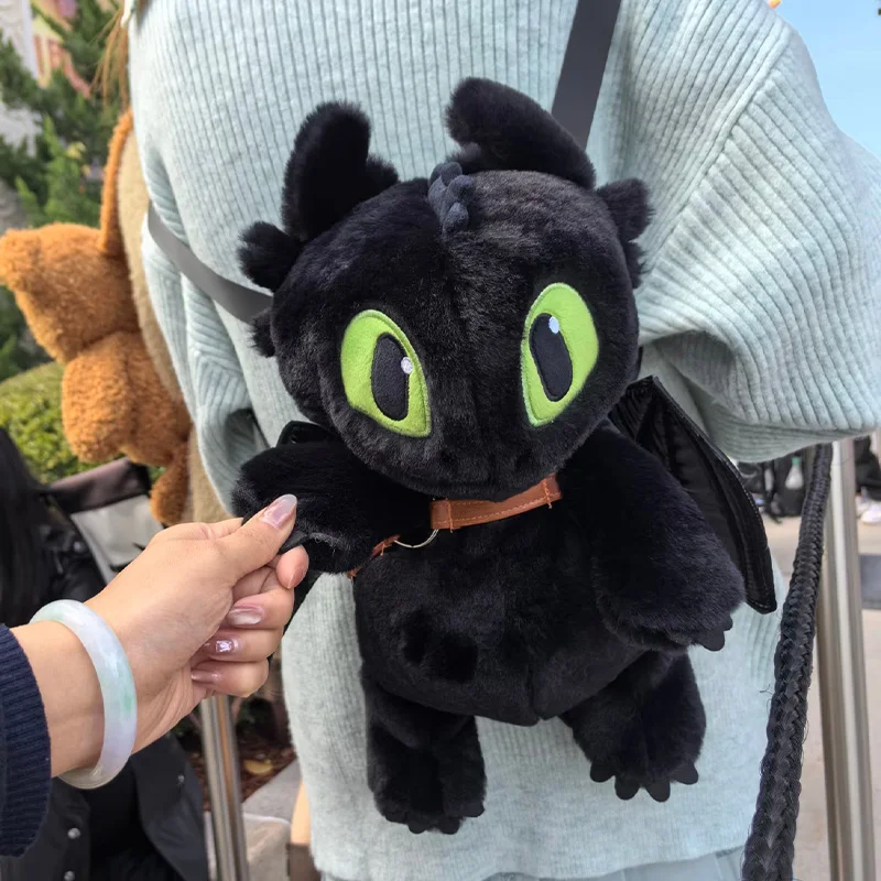 กระเป๋าเป้สะพายหลังตุ๊กตาการ์ตูนไร้ฟันน่ารัก กระเป๋าเดินทาง ของใช้ต่างๆ ความจุขนาดใหญ่ สไตล์ลำลอง อเนกประสงค์ ใช้งานได้จริง ของขวัญคริสต์มาสสำหรับเด็กผู้หญิง