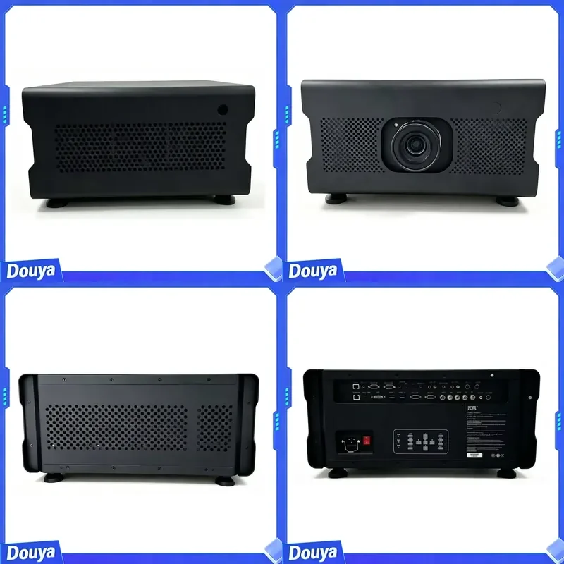 Professional Cinema Exhibition Museum 0.8 TI DMD DLP Data Video Display Equipment 16000 Ansi 2K Engineering Projector