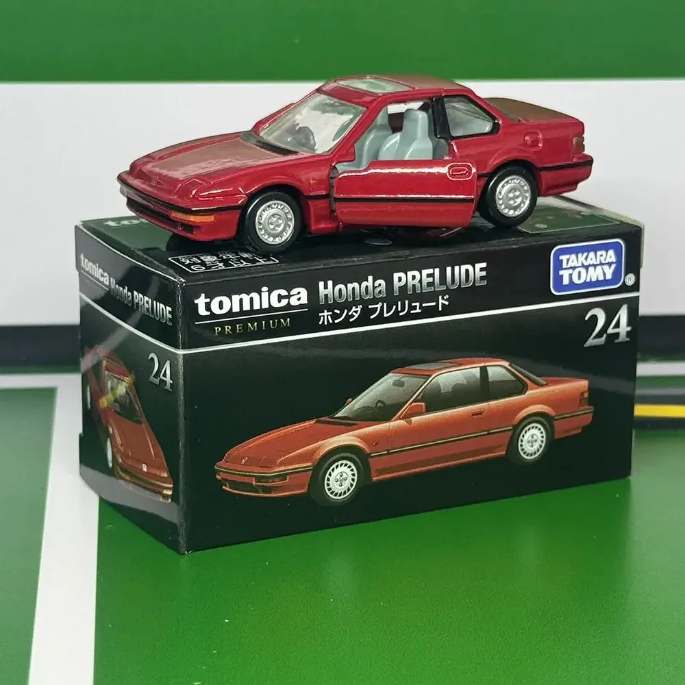 Takara Tomy Tomica Premium 24 Honda Prelude Car Alloy Toys Motor Vehicle Diecast Metal Model Kids Xmas Gift Toys for Boys