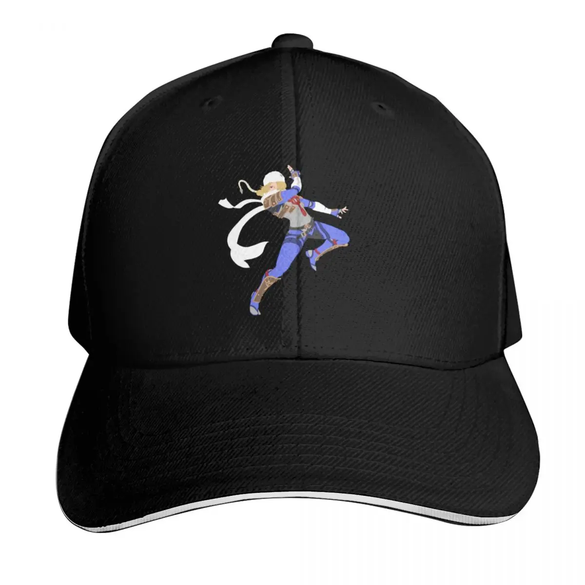 Sheik Smash Ultimate Portrait Baseball Cap Six Panel Structured Crown Sun Protection UPF 50+ Breathable Mesh Back