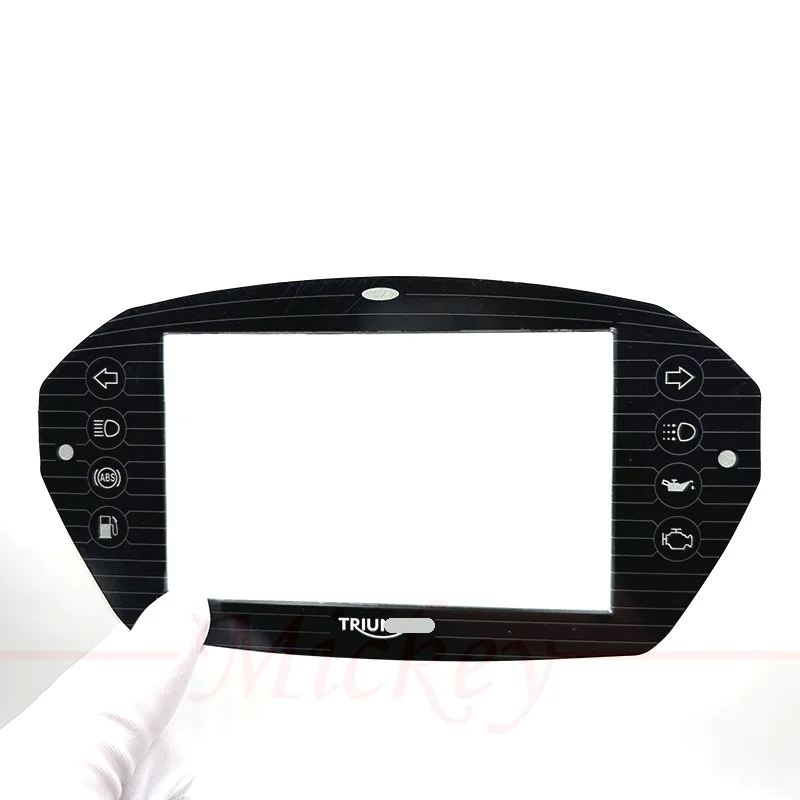 

Speedometer Sticker Black Motorcycle Dashboard Face for Tiger 800 850 Sport 1200 Street Triple 765 RS Instrument Accessories