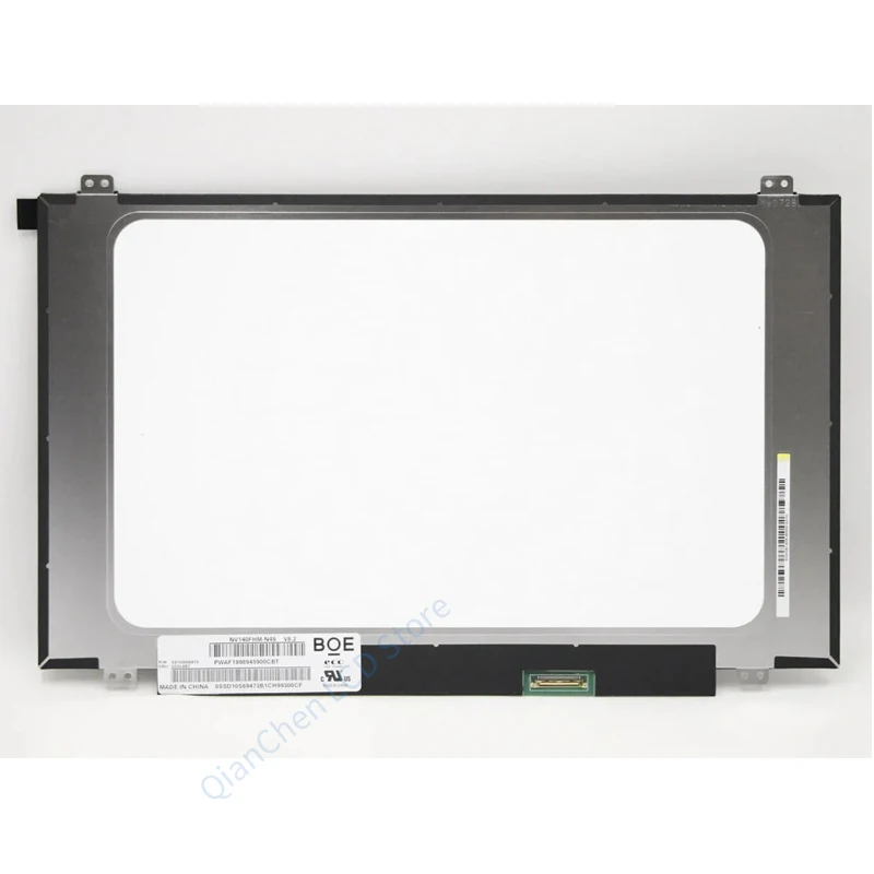 Imagem -03 - Tela do Portátil Ips para Lenovo Thinkpad 14.0 Ips Nv140fhm-n49 V8.0 V8.2 B140han04.2 E480 E485 E490 E495 1920x1080 30pin