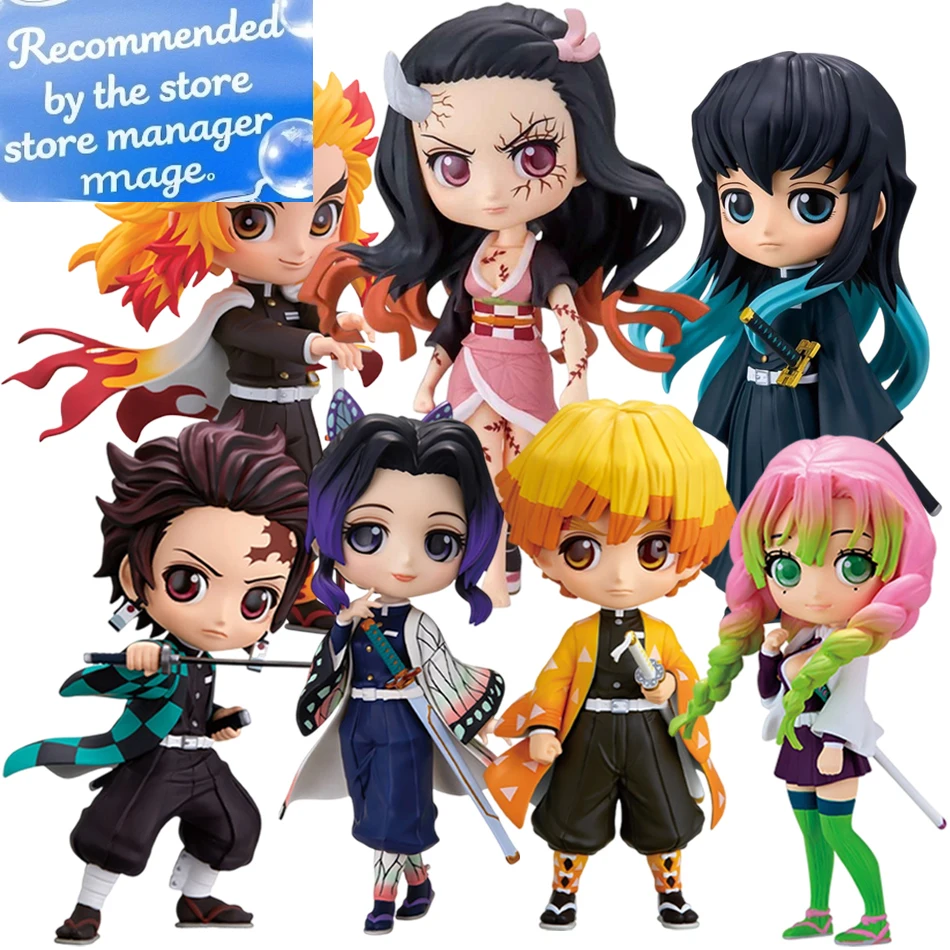 

15 см аниме Demon Slayer Kimetsu no Yaiba фигурка Kamado Tanjirou фигурка Agatsuma Zenitsu Nezuko Warrior ПВХ модель игрушки