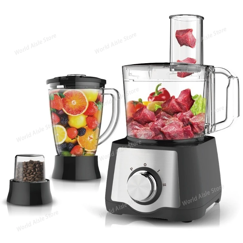Multi-function Grinder, Juicing, Grinding, Food Processor, Suitable for Milkshakes, Coffee Bean Grinding, Grinding Meat