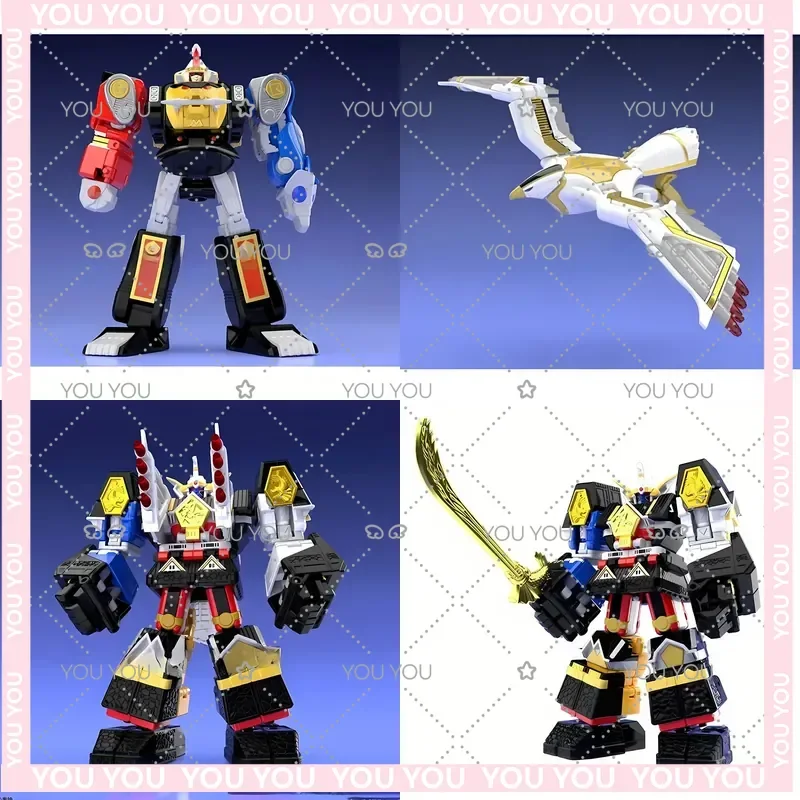 Оригинальный набор моделей BANDAI Super Minipla SMP Mighty Power Rangers и Megazord Anime Ninjazords для Power Rangers.