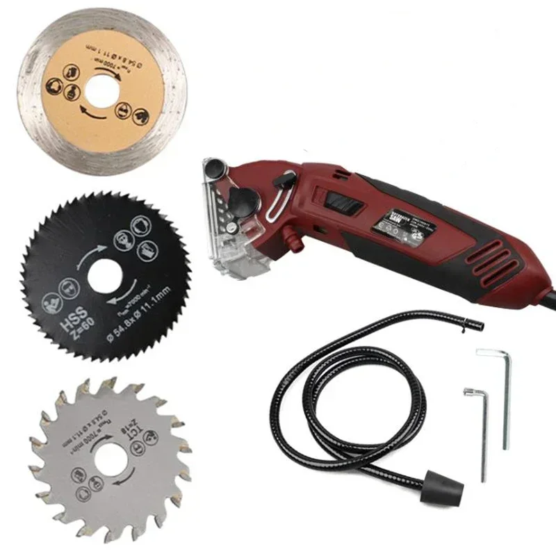 110/220V Mini Electric Circular Saw DIY Multifunctional Electric Saw Power Tools Cutting Machine Circular Saw Blades For Wood