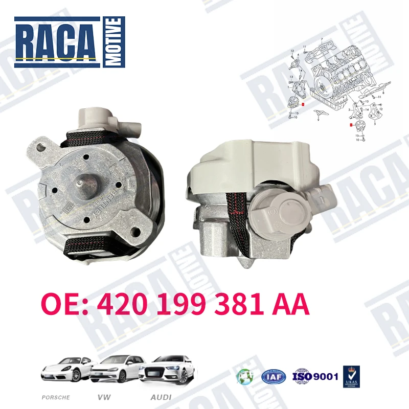 For Audi R8 429 4S9 423 4S3 Lamborghini Huracan Aventador Engine Gearbox Motor Mounts Kit 420199381AA 420199381Q 420199381S