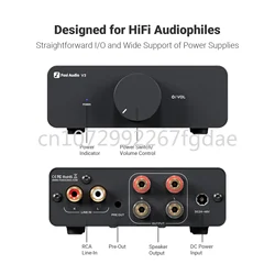 The New Fosi Audio V3 2-channel 300w X2 Stereo Power Amplifier Is Designed and Pre Ordered for High Fidelity Audio Enthusiasts