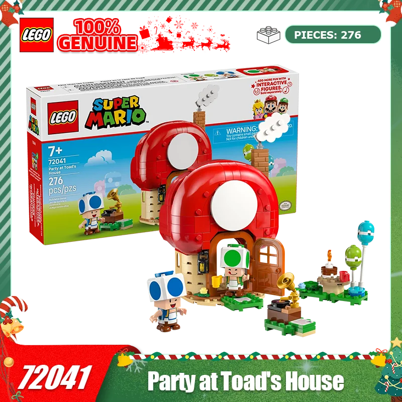 

LEGO Building Blocks Mario 72041 Chinobio Family Party Boys and Girls Children's Toys Christmas Gift