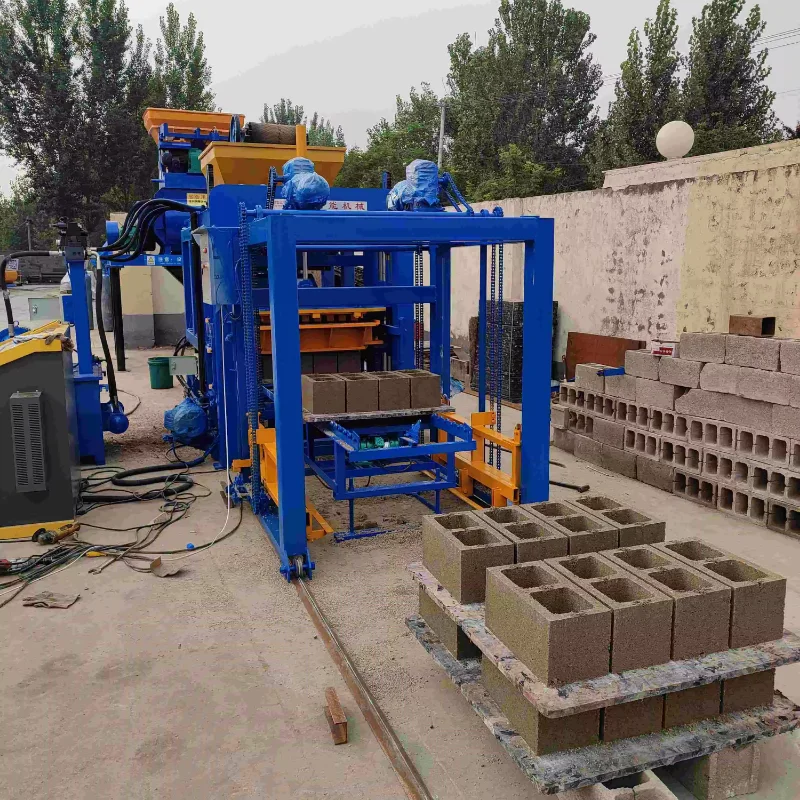 YG Full Automatic Block Brick Making Machine Construction Concrete Block Brick Making Machinery Production Line Price for US