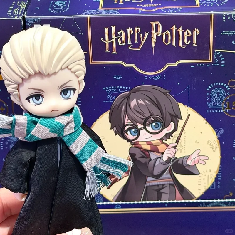 New Genuine Harry Potter Blind Box Q Version Mjd Cloth Action Figure Cool Mystery Box The Philosophers Stone Cute Kids Gift Toy view 4