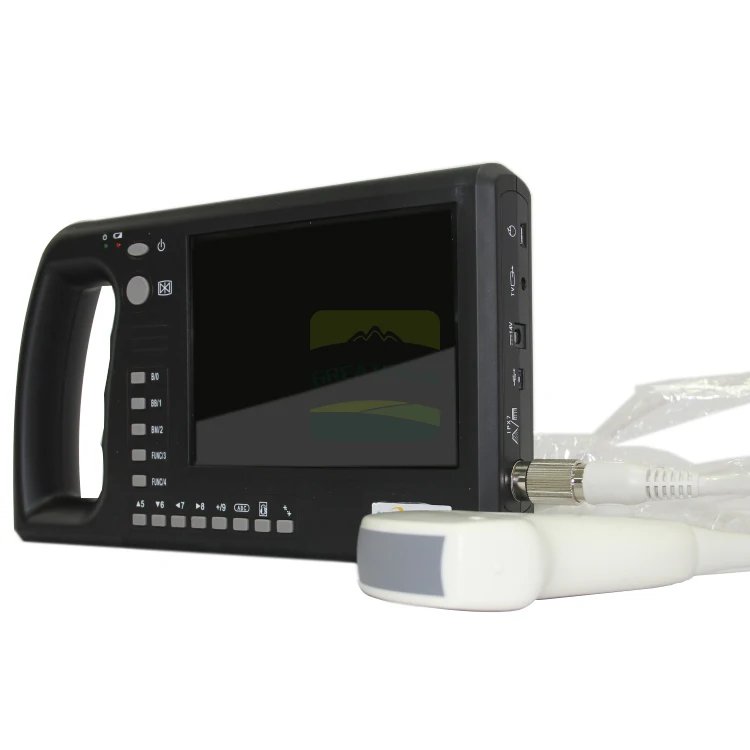

Portable 9000V USG Veterinary Ultrasound Scanner Waterproof Plastic Design New Condition For Pig Ultrasound Scanning