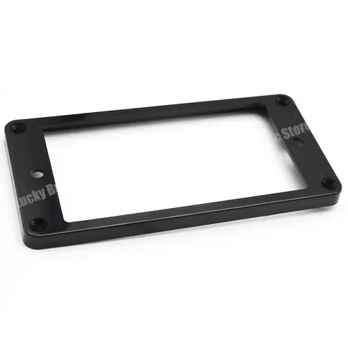 Imagen 2 del producto 4 Uds. Anillo de montaje de marco de pastilla Humbucker plano de plástico de 5*5MM accesorio para guitarra eléctrica LP