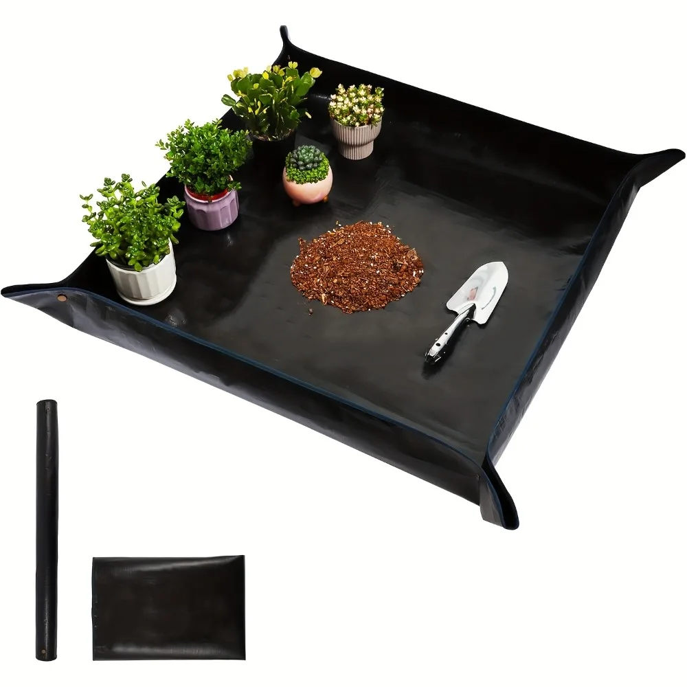 Plant Repotting Mat, Waterproof Transplanting Mat, Indoor Succulent Potting Mat, Portable Gardening Mat