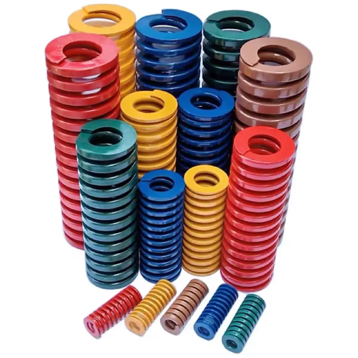 1Pcs Mould Die Spring Inner Diameter 10/11/12.5mm Outer Diameter 20/22/25mm Spiral Stamping Compression Springs L=20/25/30-200mm