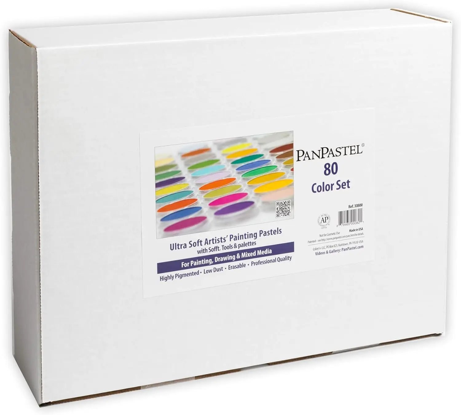 ألوان الباستيل الفنية من جولدن، مجموعة مكونة من 80 لونًا، باستيل فنان محترف، تنسيق مقلاة فريد (شبه الكيك) #2
