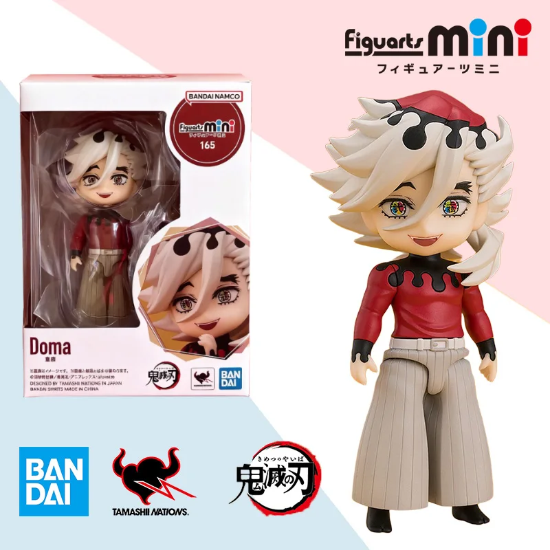 

Bandai оригинальные Figuarts mini Doma Demon Slayer аниме Q версия гуманоидная подвижная модель украшения коллекция сборка игрушка в подарок