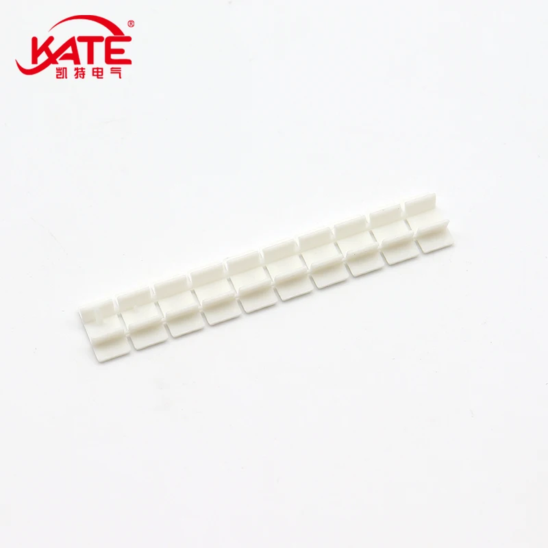 Zack Marking Strip Marking Plate DIN Rail UK Terminal Block Flame Retardant Identification Number Marking Terminal Accessory DEK