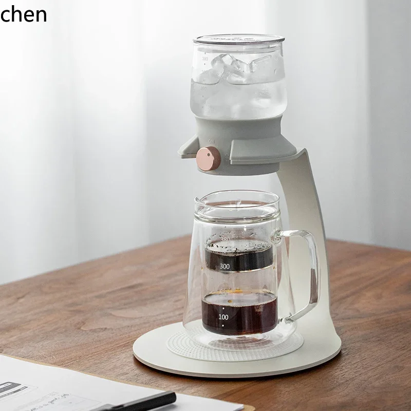 freshly ground coffee Japanese coffee filter pot glass tea brewing pot
