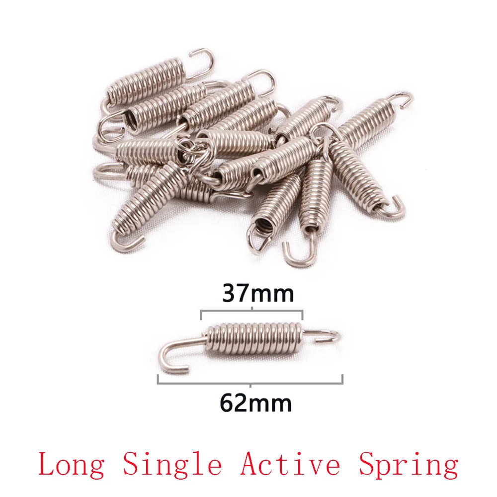 Motorcycle Exhaust Spring Pipe Motorcycle Exhaust Pipe Muffler Stainless Steel Spring Hooks Spring Retractor for Akrapovic