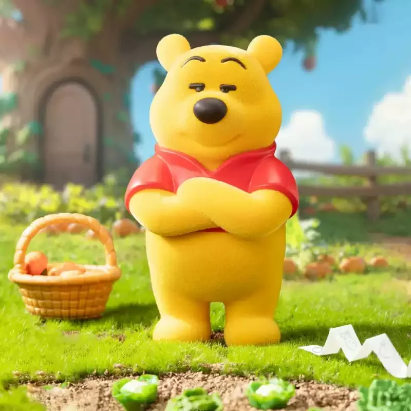 حقيقية فريدة من نوعها بوه سلسلة ويني ذا بوه صندوق أعمى أفخم تمثال سطح المكتب زخرفة لطيف دمية لعبة هدية عيد ميلاد للأصدقاء طفل #5