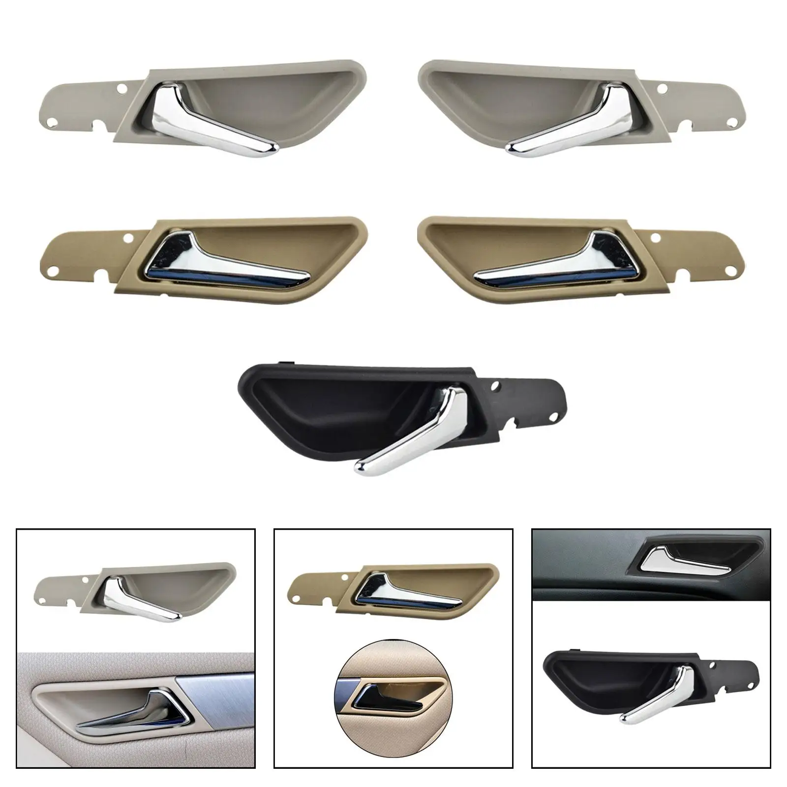 Inside Door Handle Easy to Install A1697600967 Front Rear Car Inner Interior