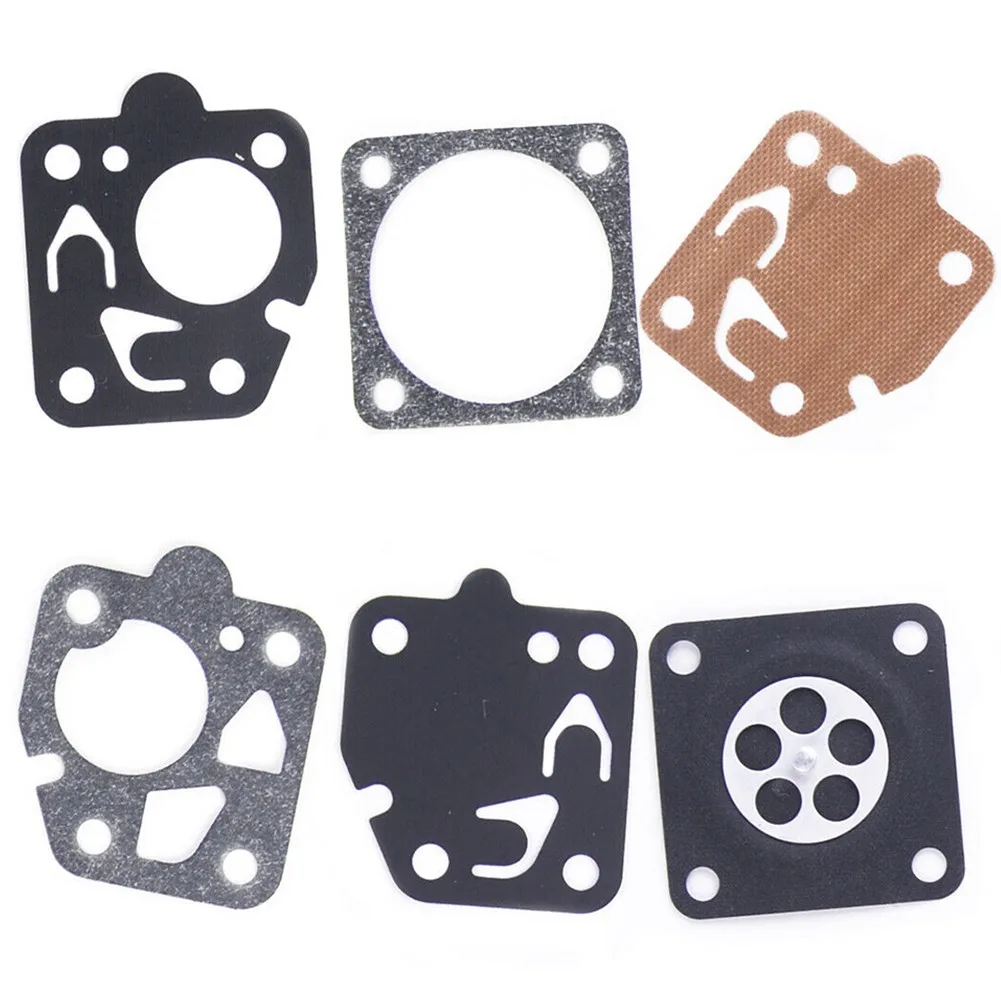 6Pcs Carburetor For Carb Repair Kit For TG18 TG20 TG24 TG28 TF22 Carburetor Diaphragm Gasket Repair Rebuild Chainsaw Accessories