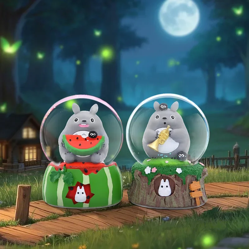 حكاية خرافية كريستال الكرة أمام ضريح إيناري يمكن أن تنبعث الضوء مفاجأة صندوق أعمى الرسوم المتحركة الطرفية هدية الزخرفية