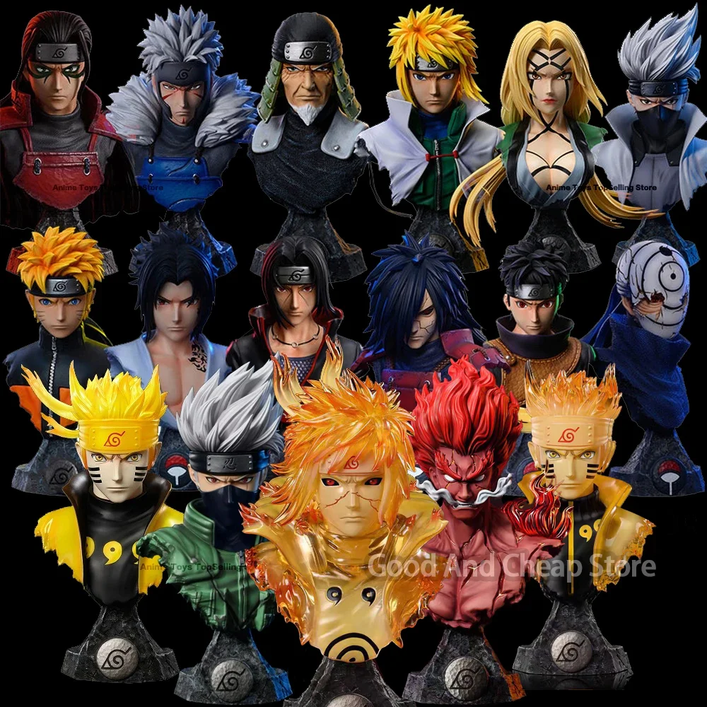 NARUTO Anime figure Madara Sasuke Kakashi Minato Figurine Figure GK PVC Statue Model Collectible Toys Gifts 10-14cm