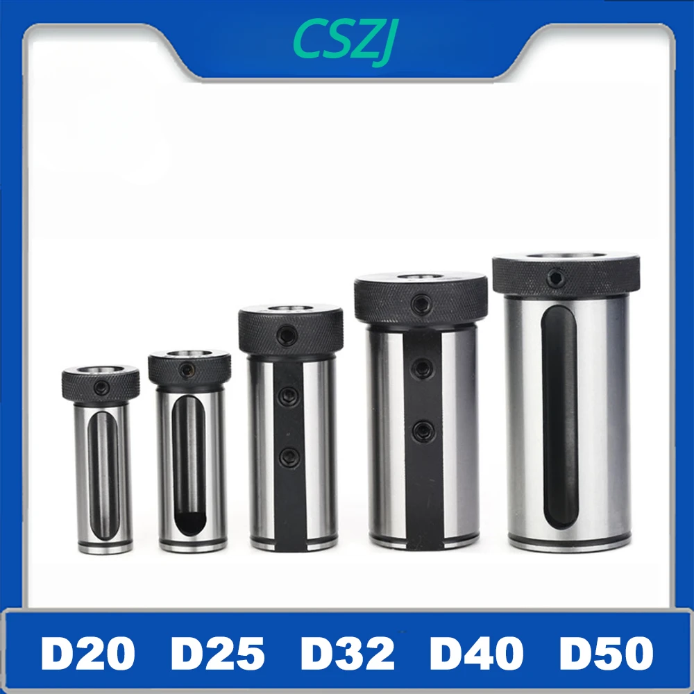 

Guide Sleeve D20 D25 D30 D40 Reducing Diameter Reducer Sleeve Lathe Tool For U Drilling Variable Diameter Sleeve Inner Hole