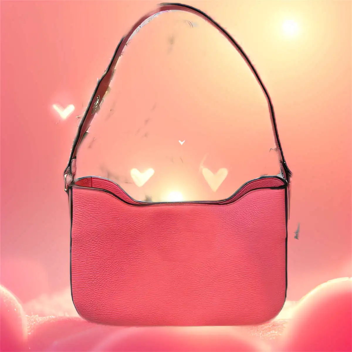 

Unleash Your Glamour! Letter-themed Tote Bag, A Touch of Luxury