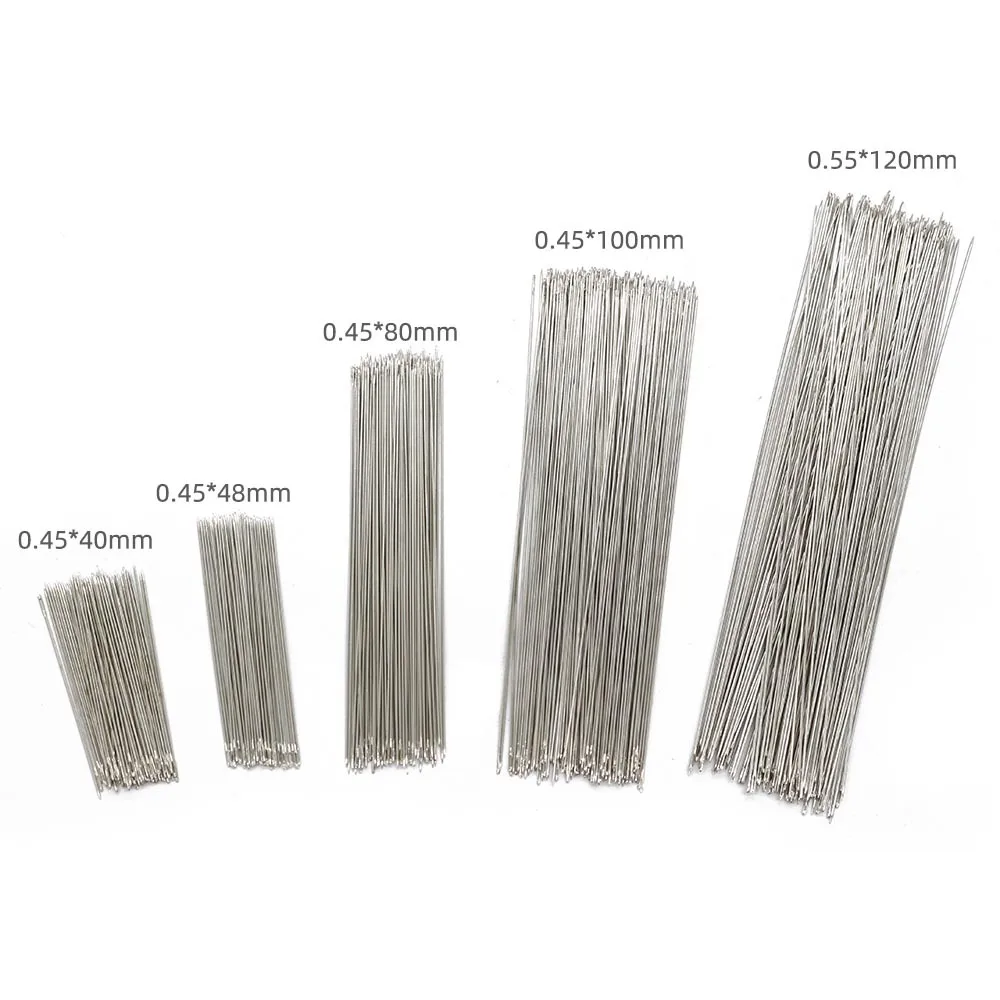 30PCS Stainless Steel Beading Needles for beads Threading String Tambour/Jewelry Bracelet Necklace Making Tools Pins DIY