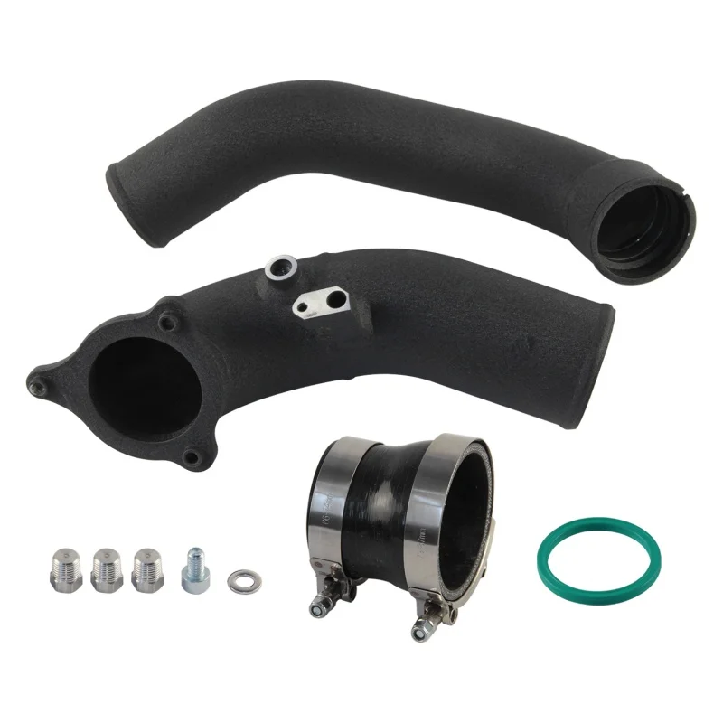 Intercooler y tubo de carga, tubo de carga de admisión, Kit de aluminio para motor BMW B58 M140i-440i xDrive F21-F36 G12/30/32 2016-2021